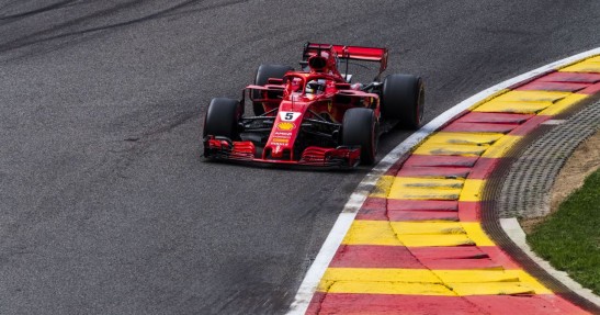 Vettel najlepszym kierowcą GP Belgii także w głosowaniu fanów