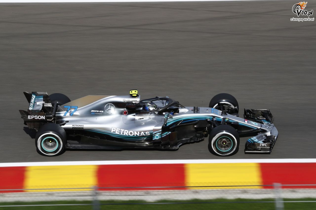 Bottas upomniany przez sdziw