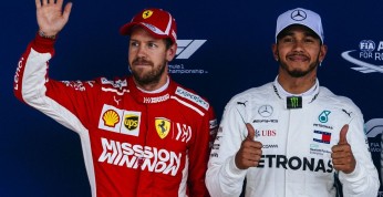 Hamilton i Vettel utrzymali swoje pozycje startowe
