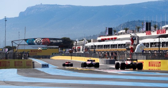 GP Francji 2018 - ustawienie na starcie wyścigu