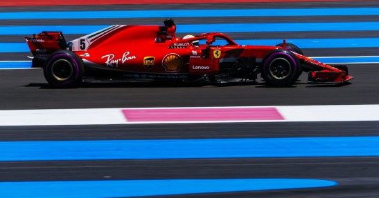Vettel skorzystał na wietrze