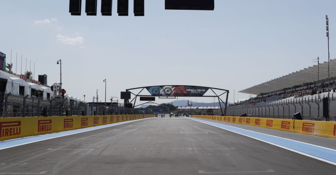 GP Francji 2018 - ustawienie na starcie wyścigu