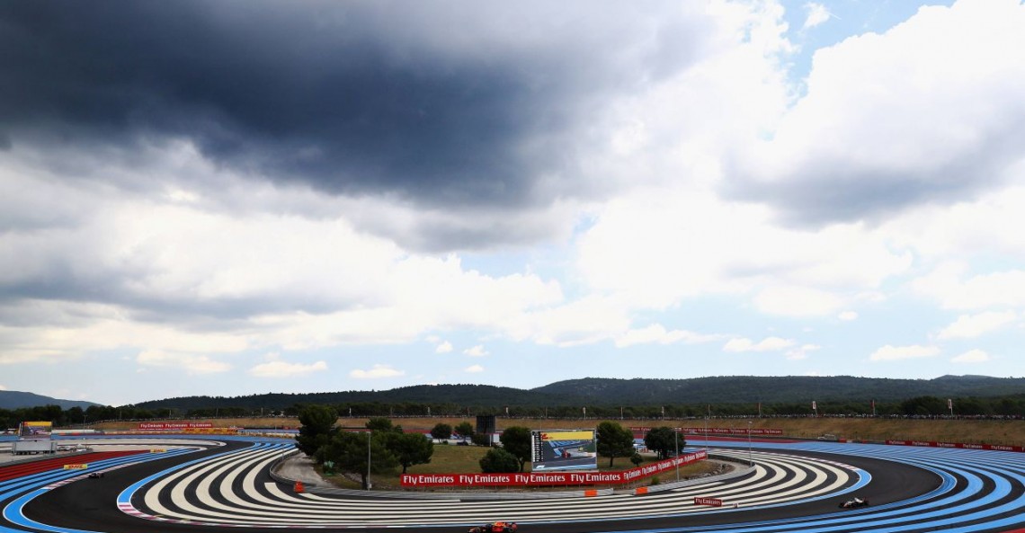GP Francji - 3. trening: Spadł deszcz, kierowcy nie pojeździli
