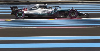 GP Francji - 2. trening: Hamilton znów najszybszy, Perez zgubił...