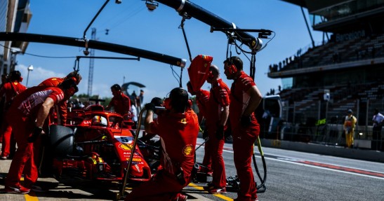 Vettel zmienił zdanie - na normalnych oponach Ferrari byłoby jeszcze gorsze