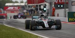 Hamilton przetestowa bolid Mercedesa w GP Hiszpanii