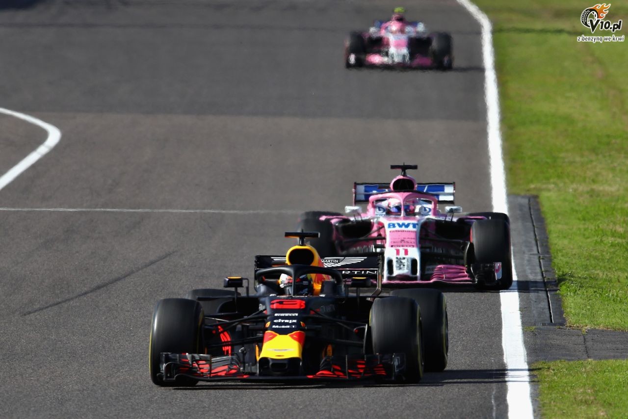 Ricciardo najlepszym kierowc GP Japonii wg fanw