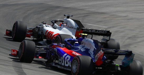 GP Meksyku 2018 - ustawienie na starcie wyścigu