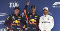 Verstappen by podraniony radoci Ricciardo