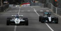 Keke i Nico Rosbergowie z powrotem w bolidach F1 na torze w Monako