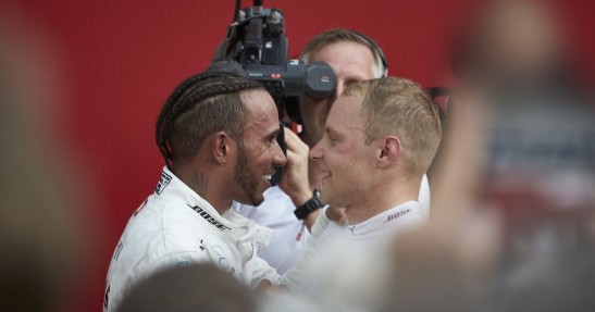 Bottas nie ma pretensji do Mercedesa o zakaz walki z Hamiltonem