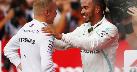 Lewis Hamilton i Valtteri Bottas