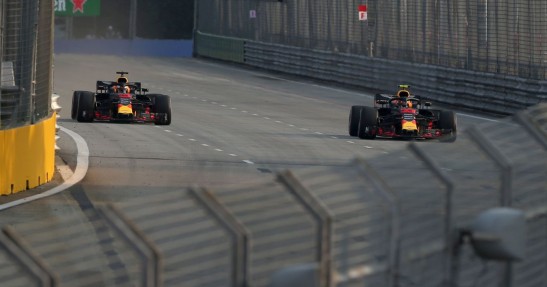 Daniel Ricciardo i Max Verstappen