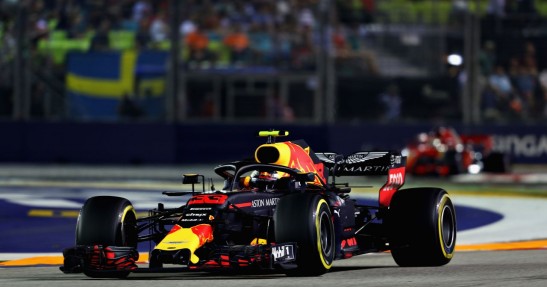 Verstappen najlepszym kierowcą GP Singapuru wg fanów