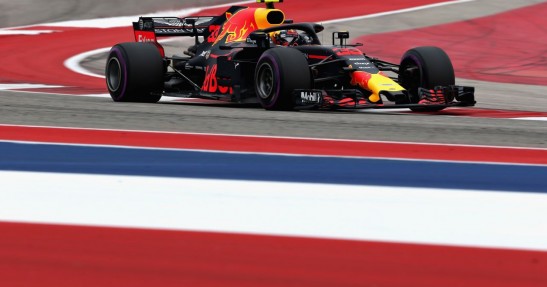 Verstappen zdumiony uszkodzeniem bolidu na krawężniku
