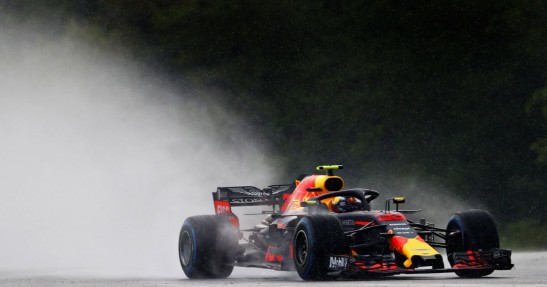Verstappen: Bolid nie funkcjonuje na mokrej nawierzchni