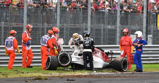 Ranking 10 największych wypadków w Formule 1 z sezonu 2018