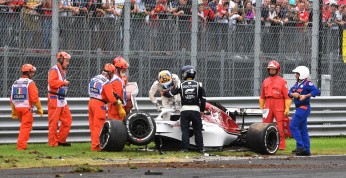 Ranking 10 największych wypadków w Formule 1 z sezonu 2018 (wideo)