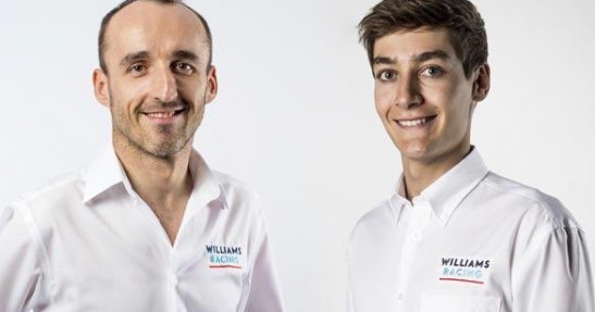 Kubica już pościgał się z Russellem
