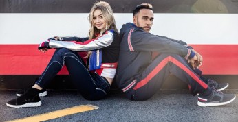 Hamilton na przejażdżce z supermodelką Gigi Hadid (wideo)