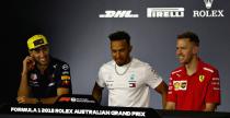 Ricciardo w�tpi, �e nie dosta� si� do Mercedesa i Ferrari przez Hamiltona oraz Vettela
