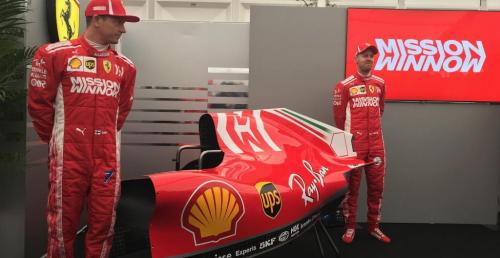 Ferrari pokazao zmodyfikowane oklejenie swojego bolidu F1