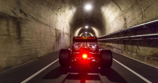 Ricciardo przemierza Amerykę bolidem F1