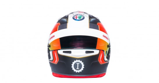 Kask Leclerca na starty w F1
