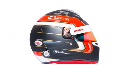 Kask Leclerca na starty w F1
