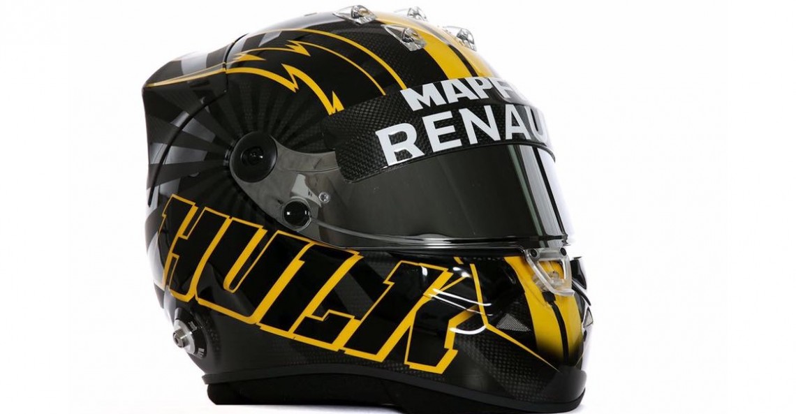 Nowy kask Hulkenberga