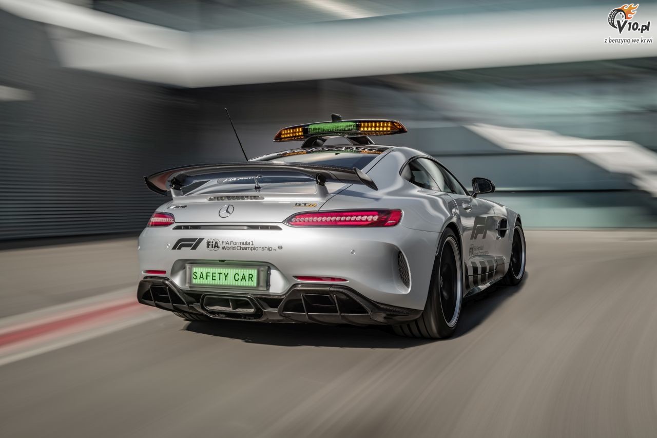 Mercedes-AMG GT R - nowy samochd bezpieczestwa w Formule 1
