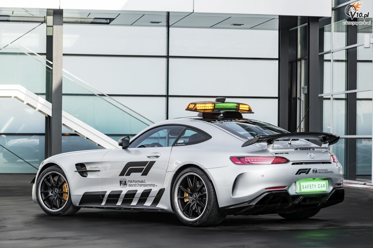 Mercedes-AMG GT R - nowy samochd bezpieczestwa w Formule 1