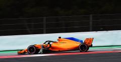 McLaren zatrzymany przez poluzowany wydech