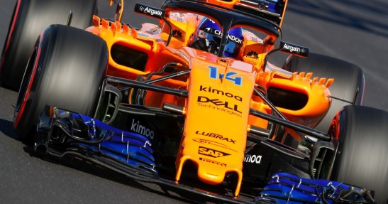 McLaren przyozdobi osłonę na kokpit bolidu logo producenta klapek