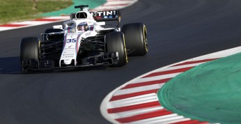 Williams liczył na więcej podczas testów