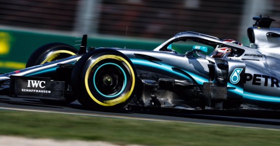 GP Australii - 2. trening: Dominacja Mercedesa, Kubica najwolniejszy