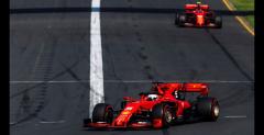 Vettel i Leclerc dotknli si w pierwszym zakrcie