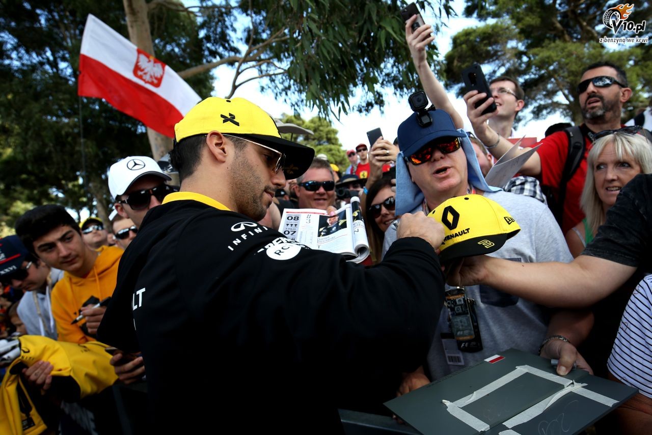 Kierowcy F1 bij brawo Kubicy
