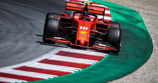 GP Austrii - kwalifikacje: Pole position Leclerka, awaria bolidu Vettela