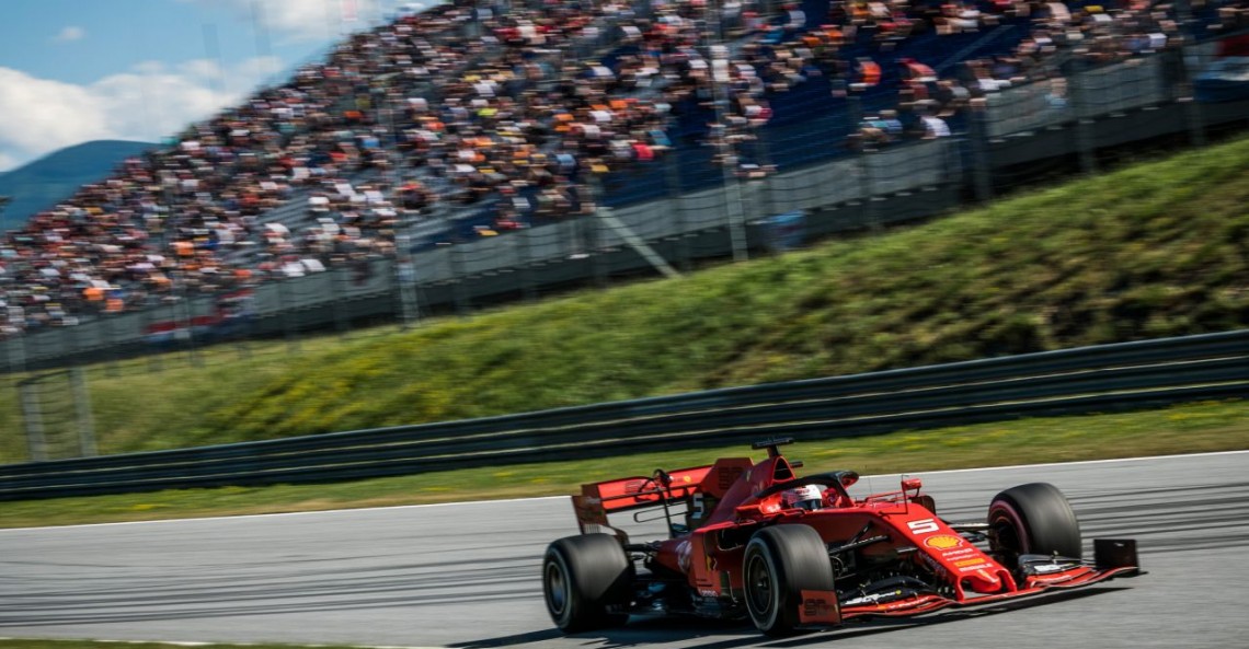 GP Belgii - 1. trening: Dublet Ferrari