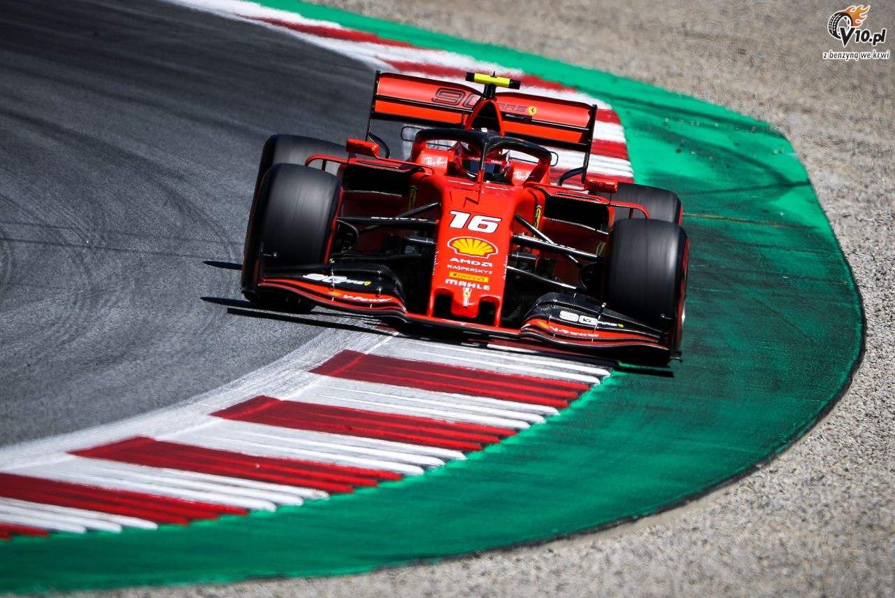 GP Austrii - kwalifikacje: Pole position Leclerka, awaria bolidu Vettela