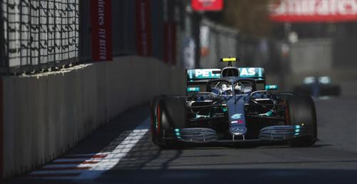 GP Azerbejdżanu - wyścig: Bottas nie dał się Hamiltonowi i odzyskał prowadzenie w generalce