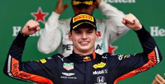 GP Brazylii - wycig: Verstappen nie da si Hamiltonowi