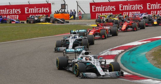 GP Chin: Hamilton zwycięzcą 1000. wyścigu Formuły 1
