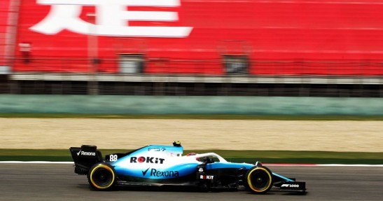 GP Chin - 2. trening: Bottas prześcignął Vettela, Kubica znów przed Russellem