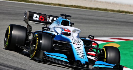 GP Hiszpanii - 3. trening: Popis Hamiltona, wpadki Bottasa i Russella