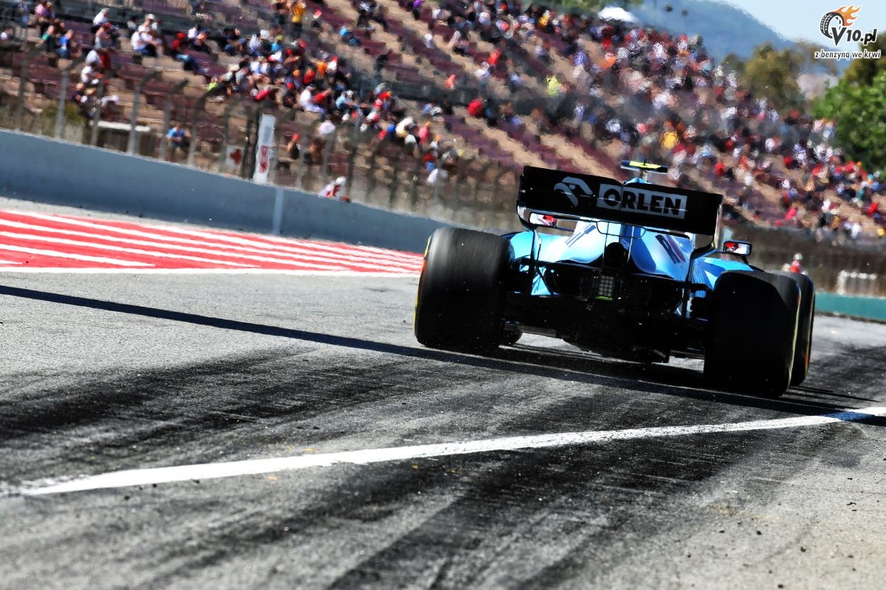 GP Hiszpanii - 3. trening: Popis Hamiltona, wpadki Bottasa i Russella