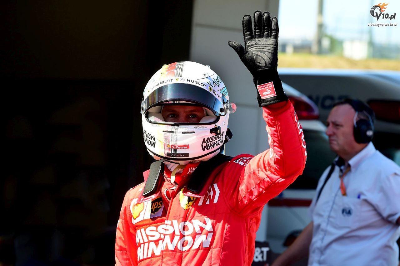 GP Japonii - kwalifikacje: Szara Vettela, wypadek Kubicy