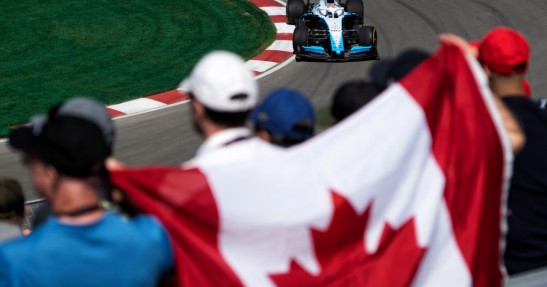 GP Kanady - 2. trening: Dublet Ferrari, wypadki Hamiltona i Verstappena
