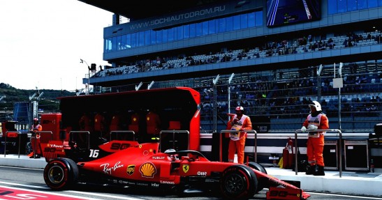 GP Rosji - 1. trening: Ferrari nadal w natarciu